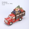 Porcelain Multi Glazed Finish Truck with Led Light